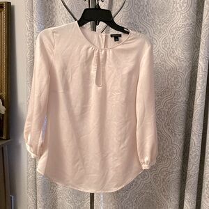 Ann Taylor size small polyester pink tone top